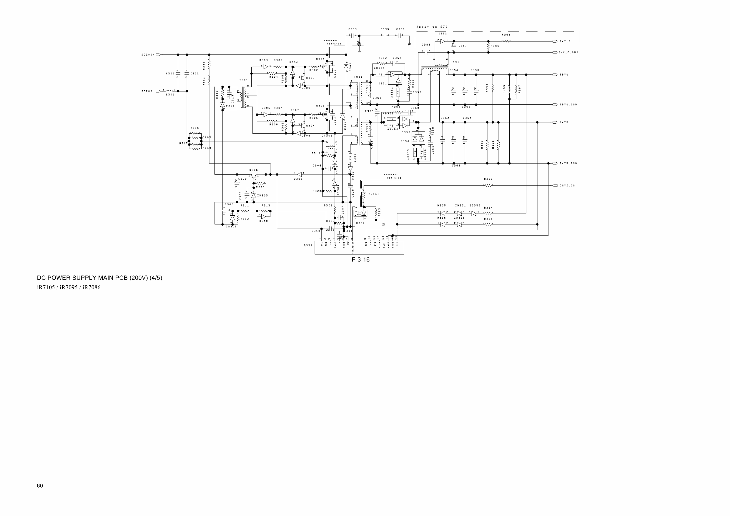 Canon imageRUNNER-iR 7105 7095 7086 Circuit Diagram-5